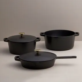 5-Piece Cast Iron Cookware Set