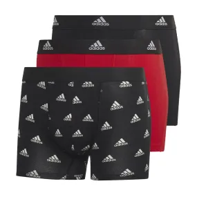 adidas - Men's 3 Pack Active Flex Cotton Trunk Briefs (GB0801)