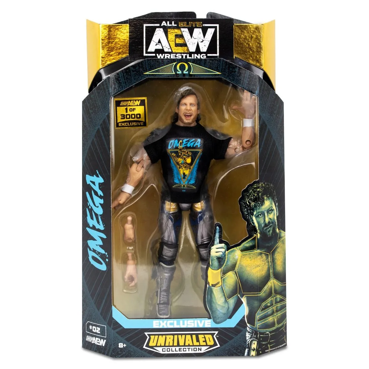 AEW : ShopAEW Exclusive Kenny Omega Figure - 1 of 3000 Variant