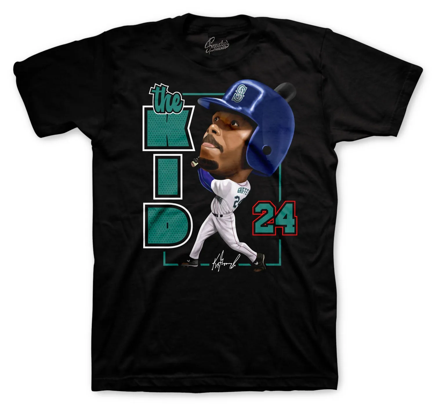 Air Griffey Freshwater Shirt - The Kid - Black