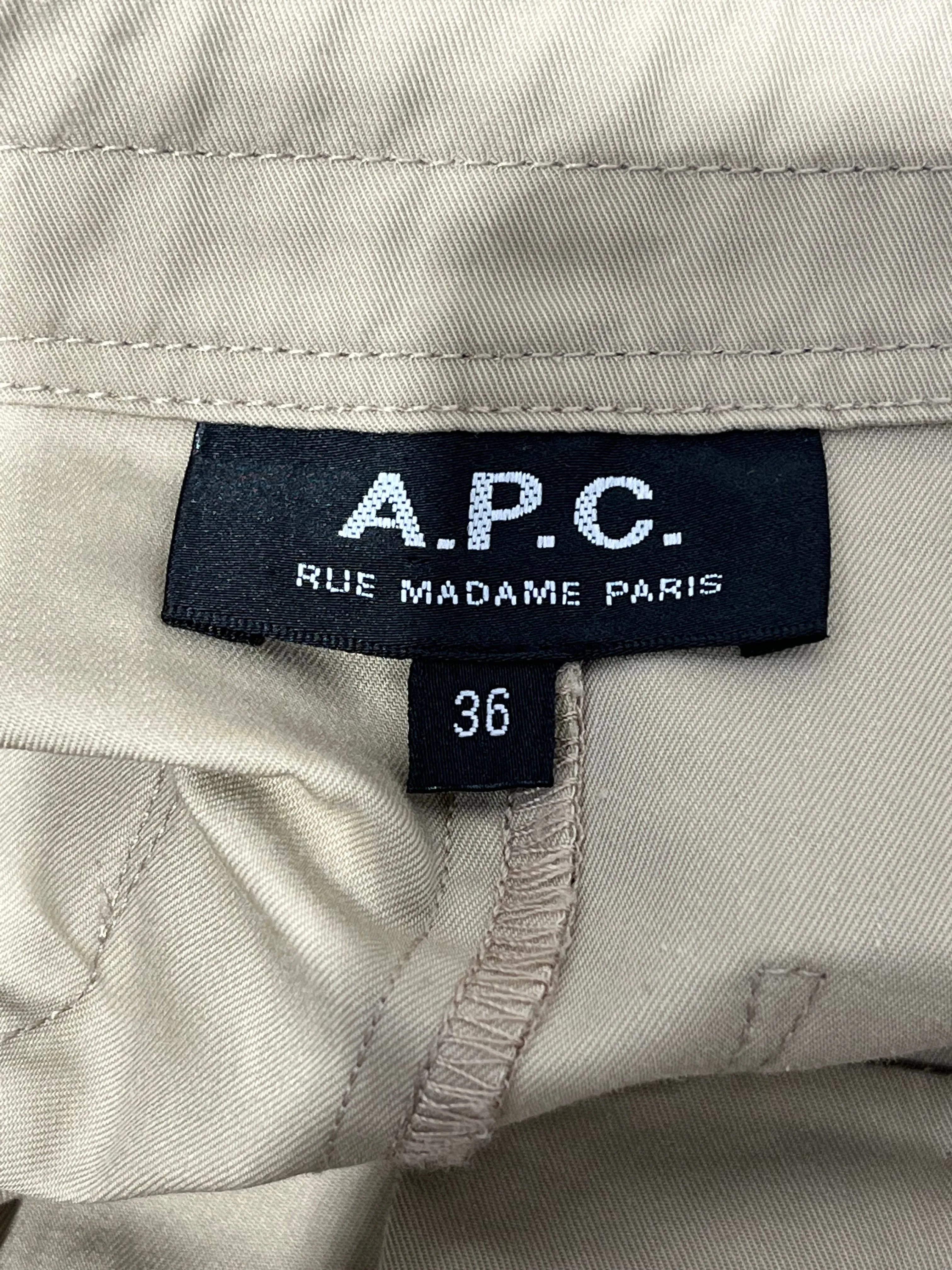 A.P.C./Long Skirt/36/Cotton/KHK/