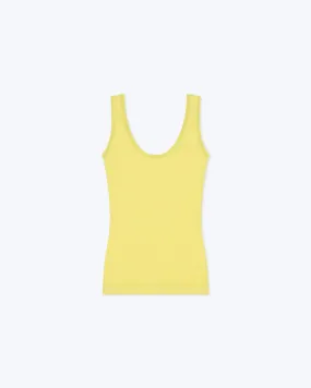 Arti - Sale Merino Wool Tank Top - Lime Superfine Merino