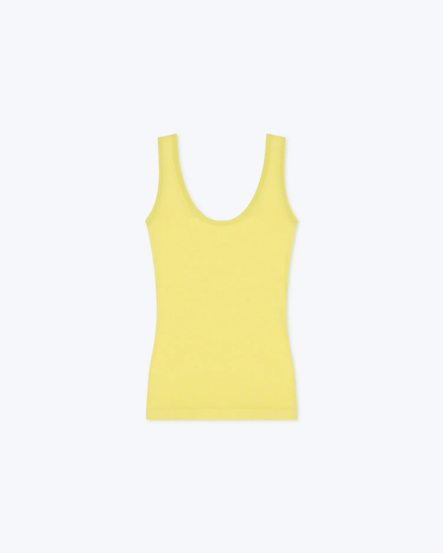 Arti - Sale Merino Wool Tank Top - Lime Superfine Merino