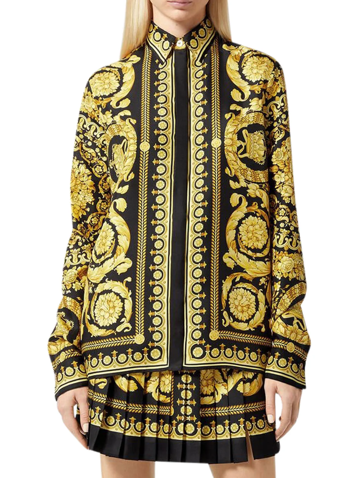 BAROQUE SILK SHIRT