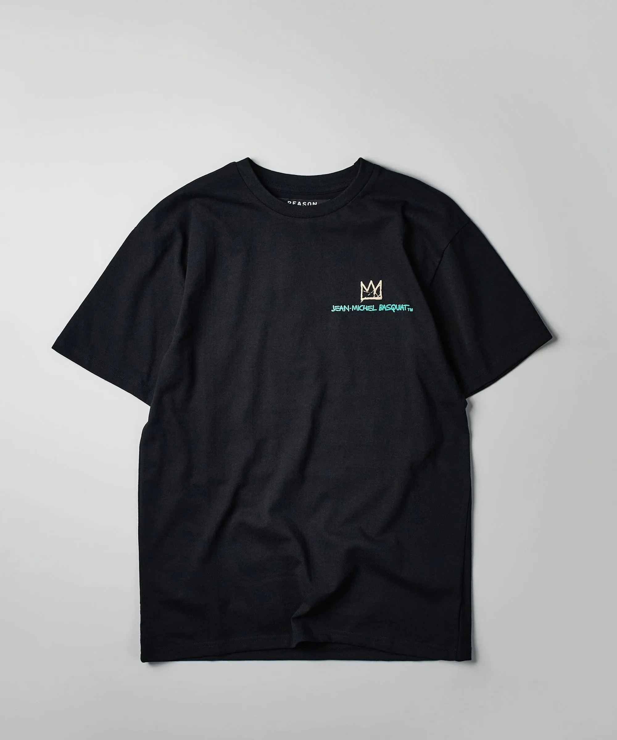 Basquiat Equals Pi Short Sleeve Tee - Black