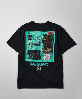 Basquiat Equals Pi Short Sleeve Tee - Black