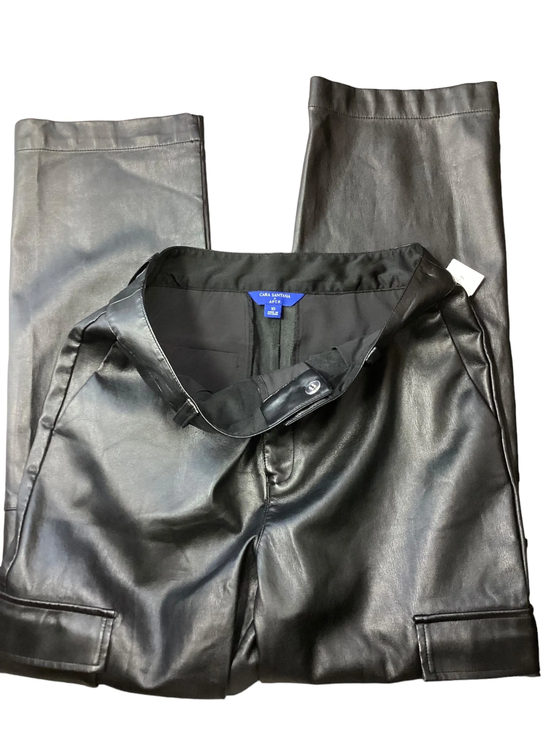 Black Pants Cargo & Utility Apt 9, Size 10