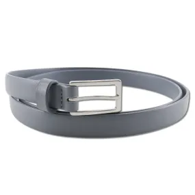 BOTTEGAVENETA belt Calfskin Blue gray mens Used Authentic