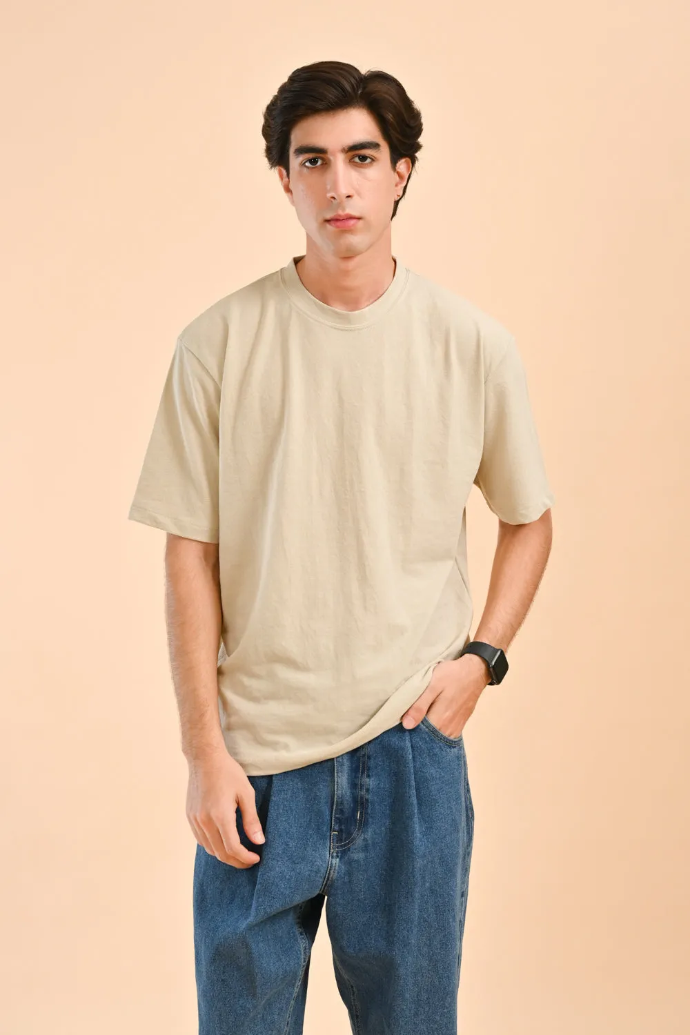 BOX FIT TEXTURE TEE