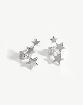 Celestial Stud Earrings | Sterling Silver