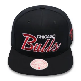 CHICAGO BULLS (TEAM SCRIPT) MITCHELL & NESS SNAPBACK (HHSS3280)