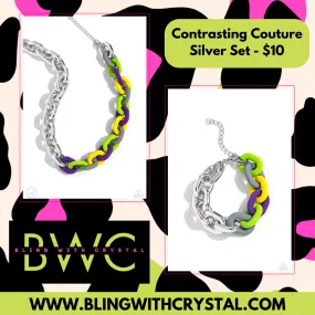 Contrasting Couture - Silver Set