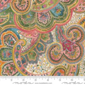 Cotton Fabric CHELSEA GARDEN Porcelain Multi 33741 11 by Moda Fabrics