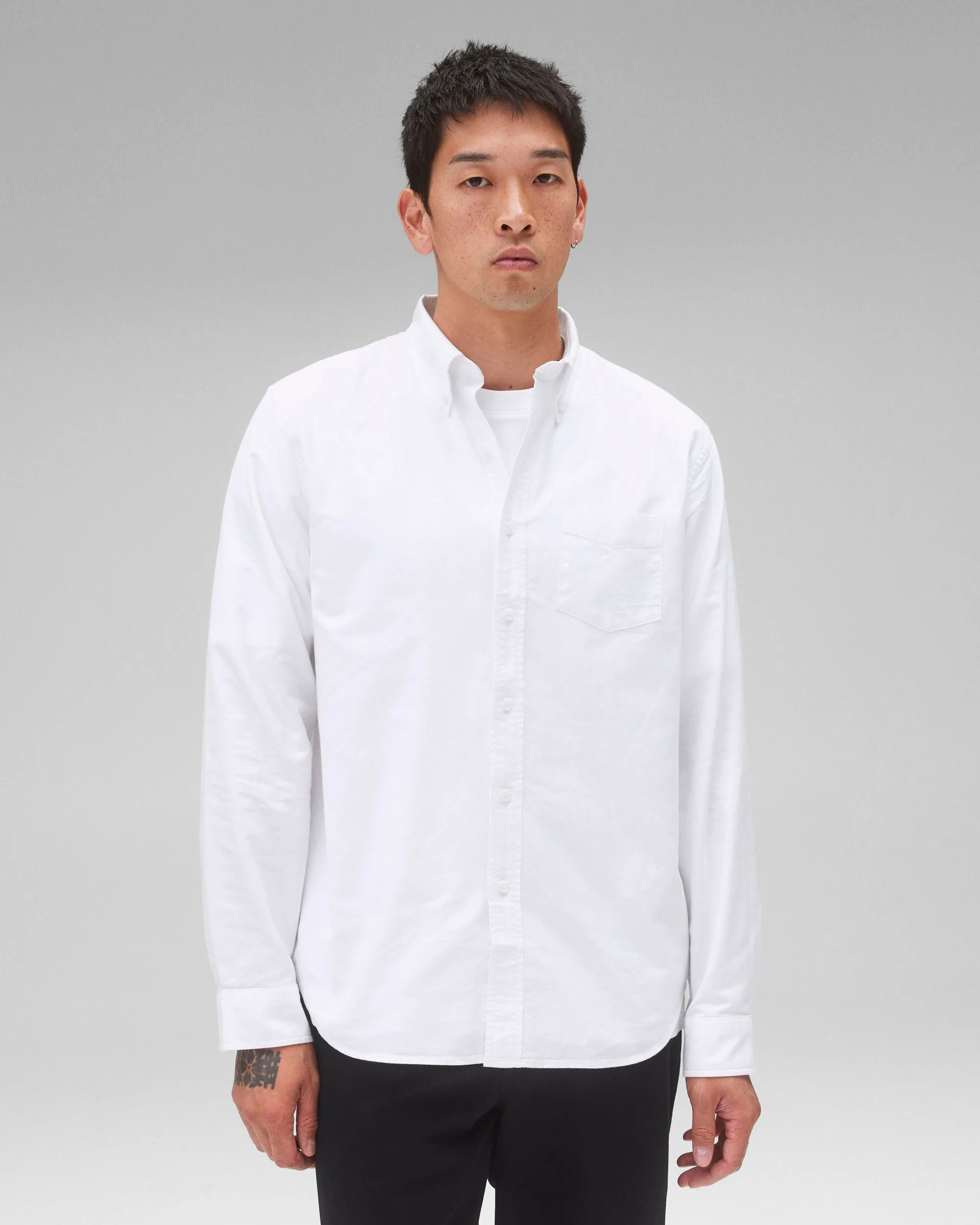 Cotton Oxford Windsor Shirt