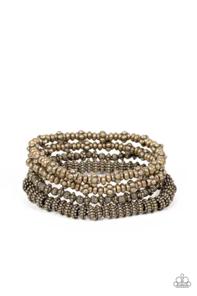 Country Charmer - Brass  Paparazzi Bracelet