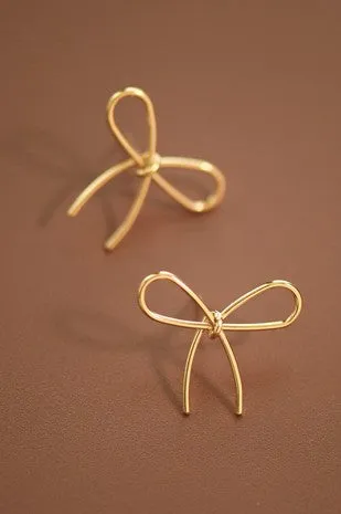 Courtney Bow Earrings