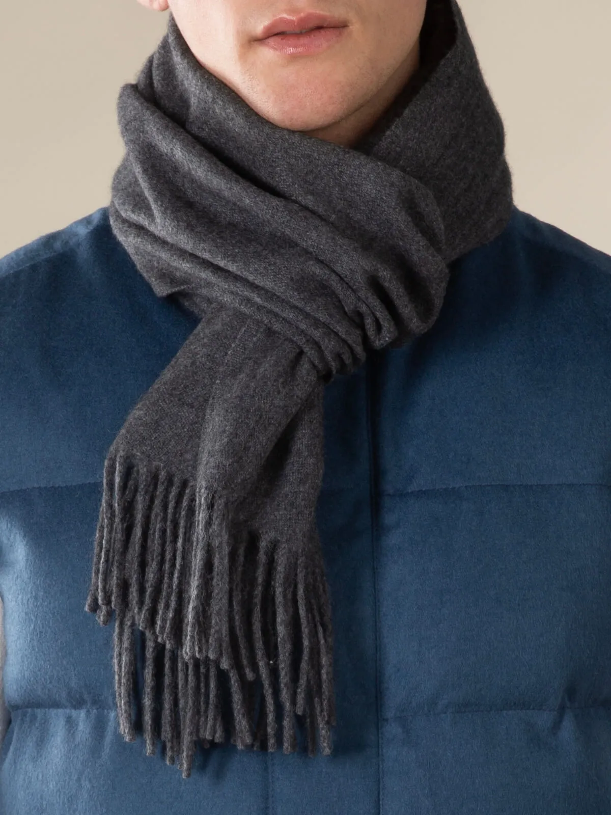 Dark Grey Scarf