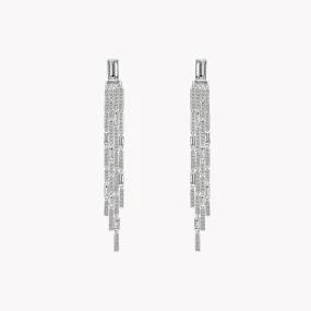 Diamond Cascade Earrings