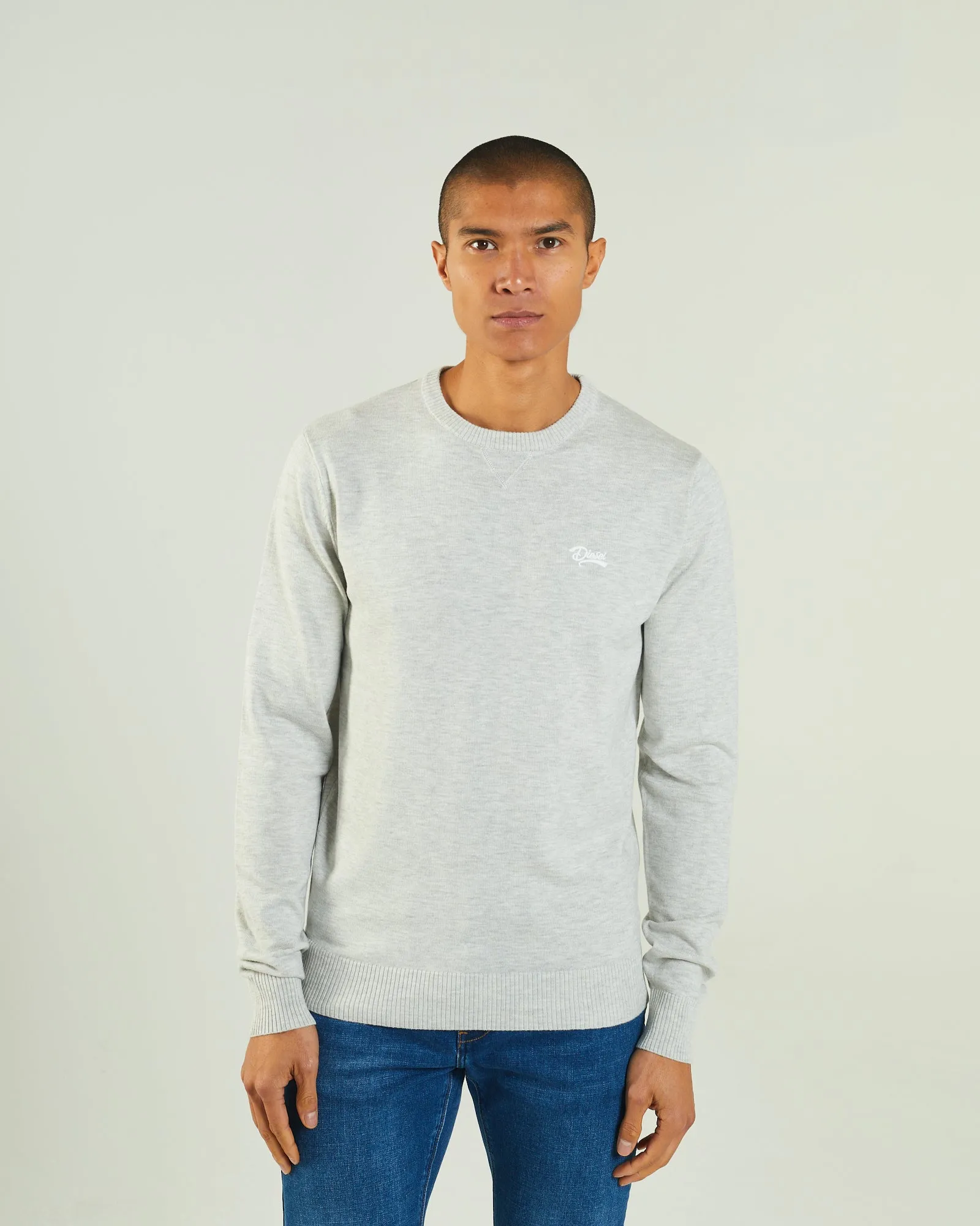 Dylan Round Neck Blizzard Marl