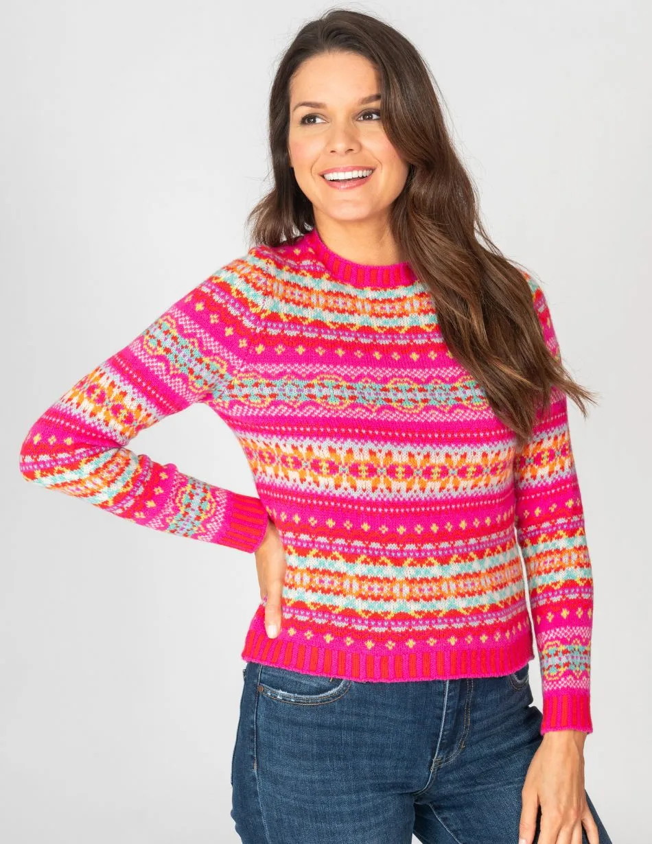 Eribé Kinross Sweater - Foxglove