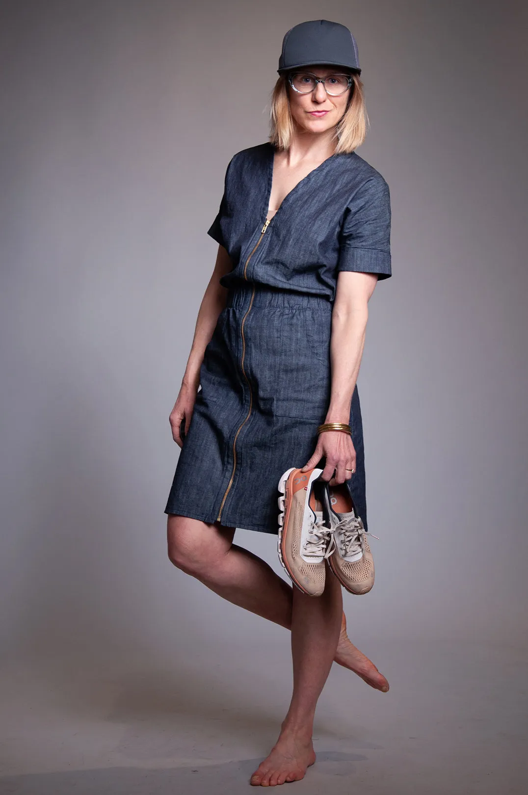 Errands Dress - Denim Chambray