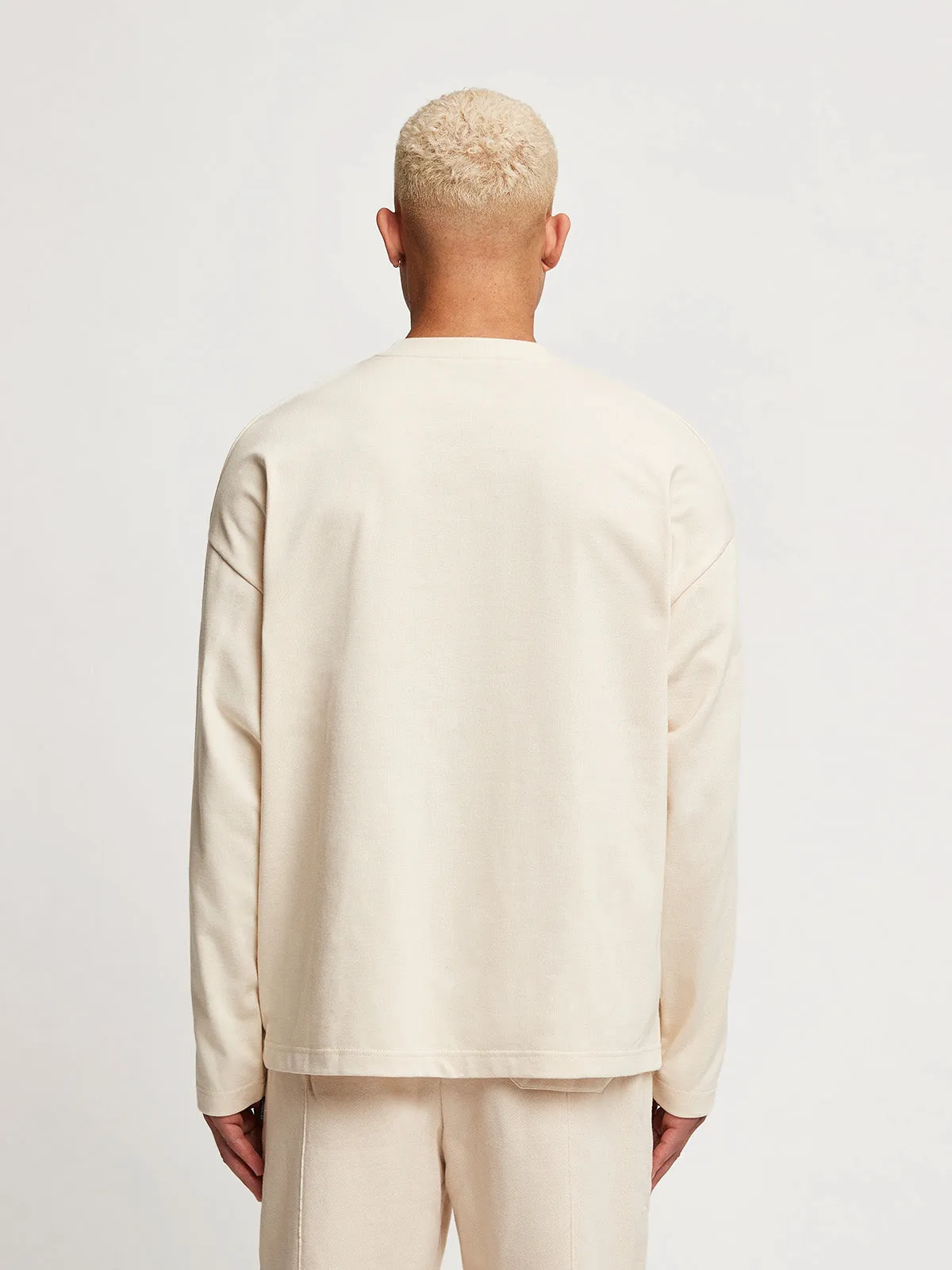 ESSENTIAL LONGSLEEVE - CREAM