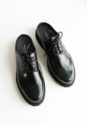 Fay Oxford Slide in Black