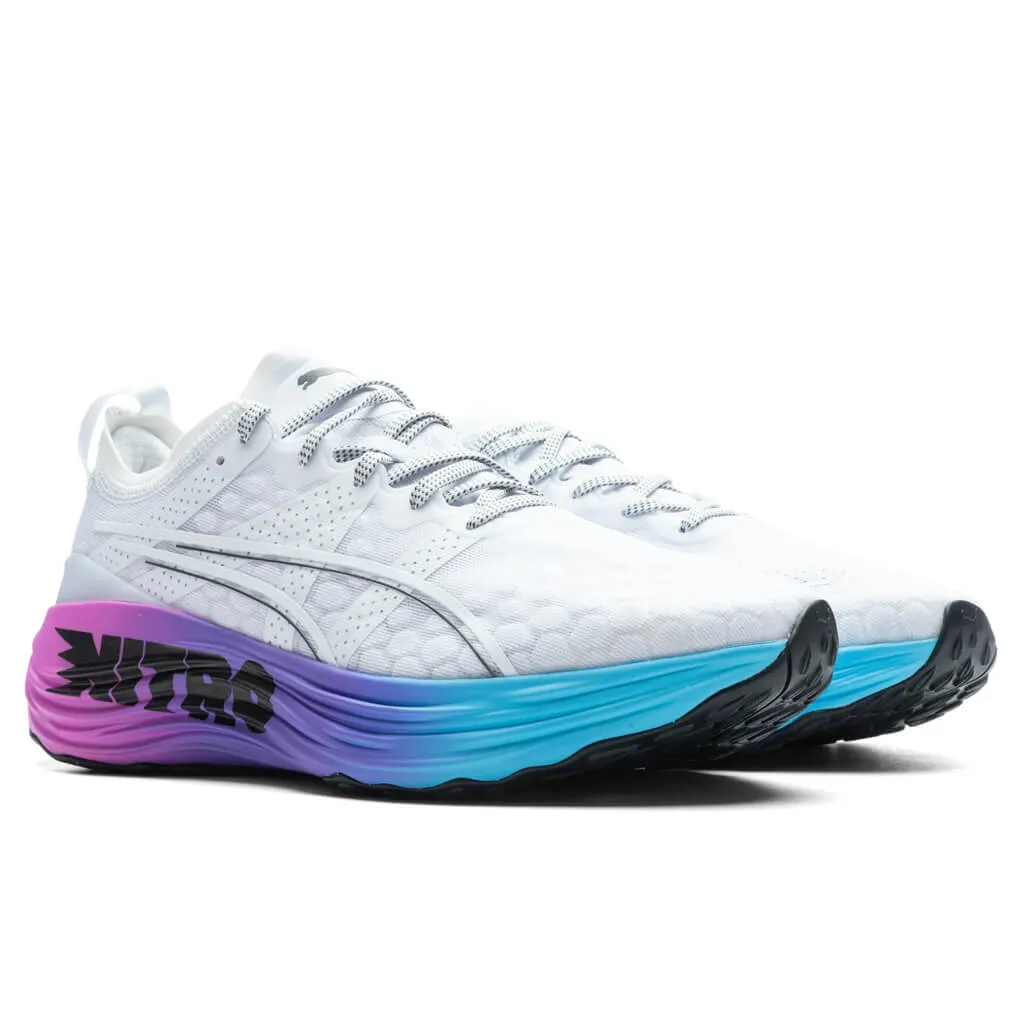 Foreverrun Nitro Sunset - White/Luminous Blue/Electric Orchid