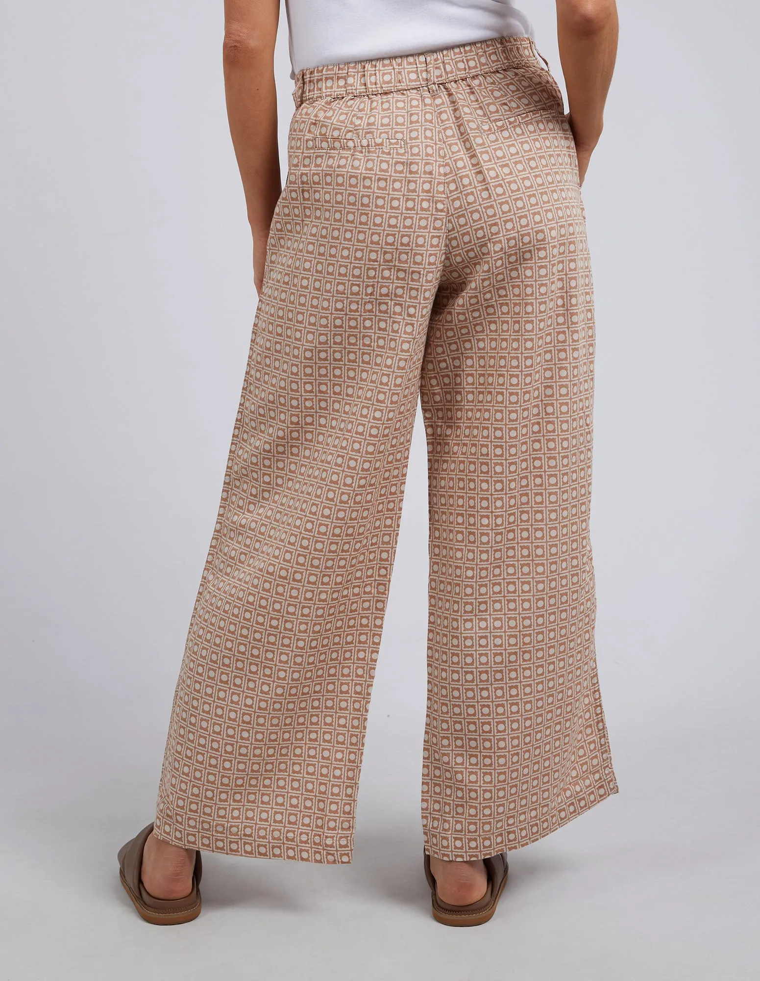 Foxwood - Maya Geo Pant - Oat