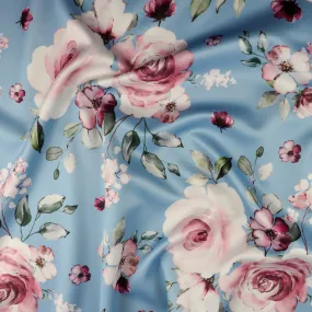 FS1090 Botanic Floral Scuba Stretch Fabric