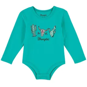 Girl's Infant Wrangler Desert Graphic Bodysuit