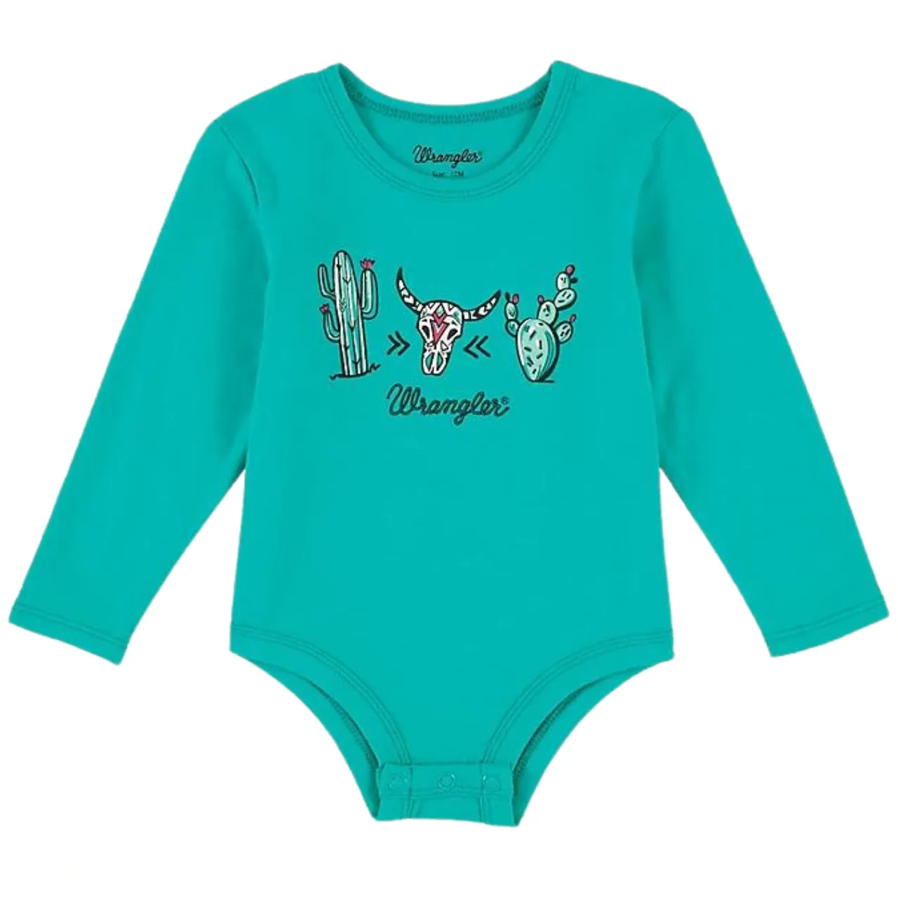 Girl's Infant Wrangler Desert Graphic Bodysuit