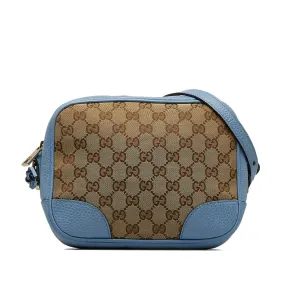 Gucci Bree Crossbody Bag GG Canvas