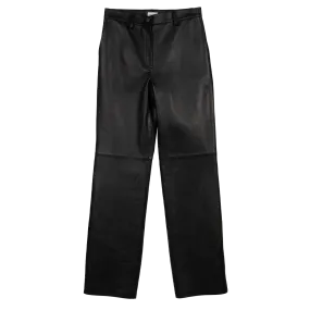 High Waste Leather Pants