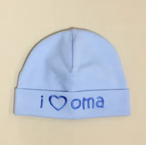 I ❤️ Oma Embroidered Hat