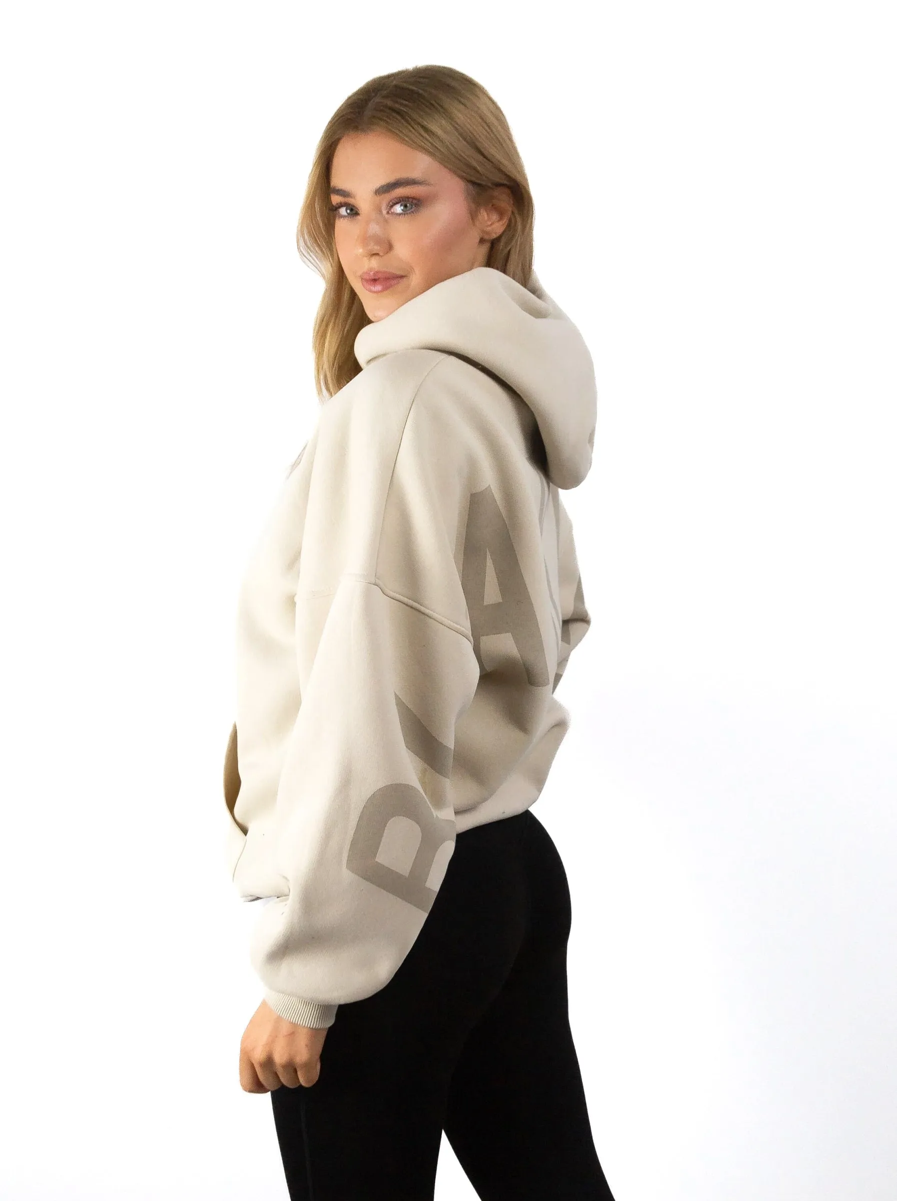 Isabel Oversized Hoodie - Bone