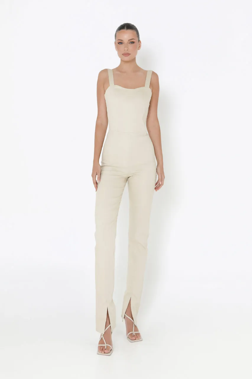 Juliet Jumpsuit | Sand