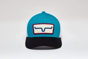 Kimes Ranch Mesh Cutter Trucker-Teal