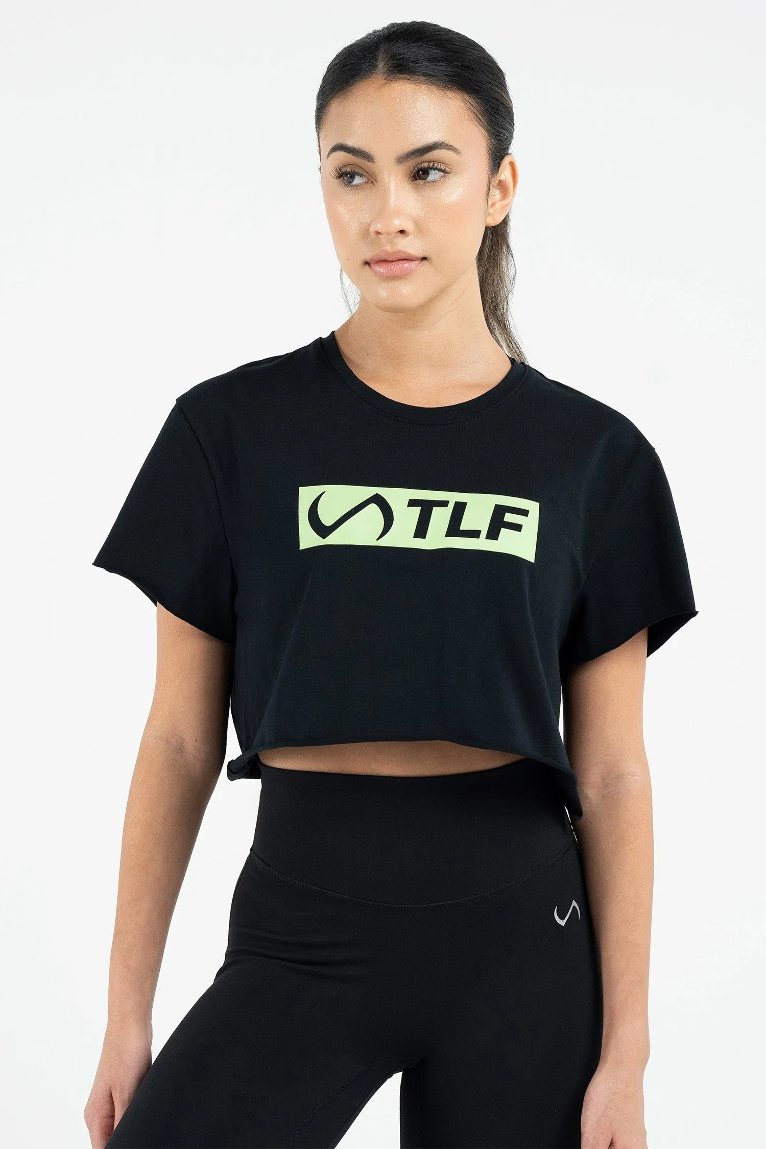 Knockout Oversized Gym Crop Tee