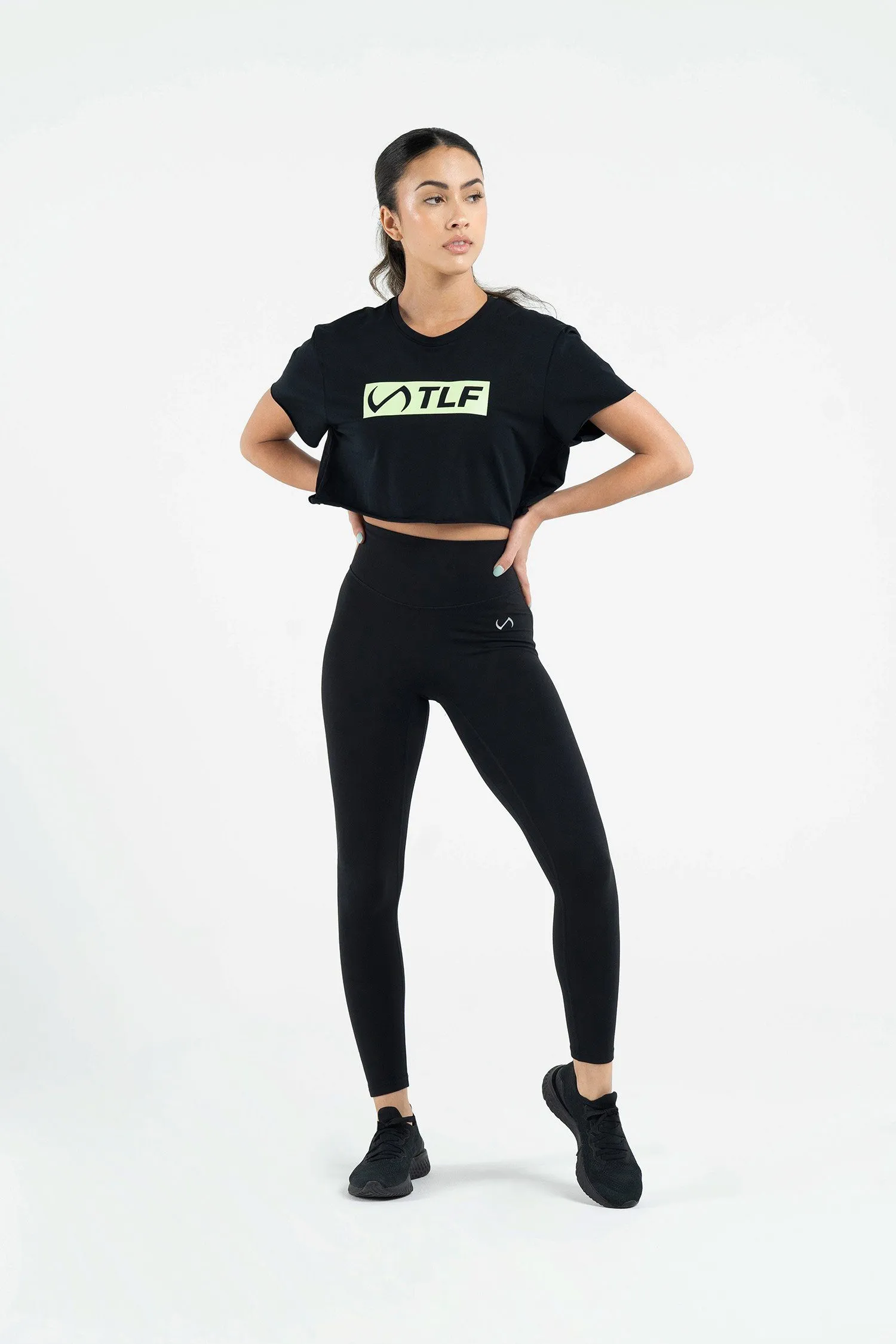 Knockout Oversized Gym Crop Tee