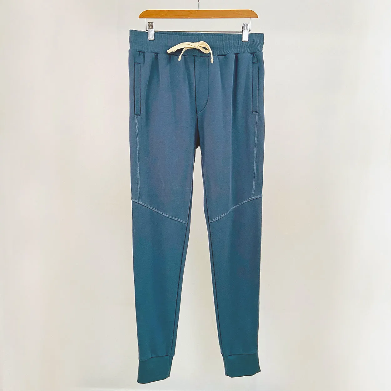 M - Ocean Blue French Terry Sweatpant