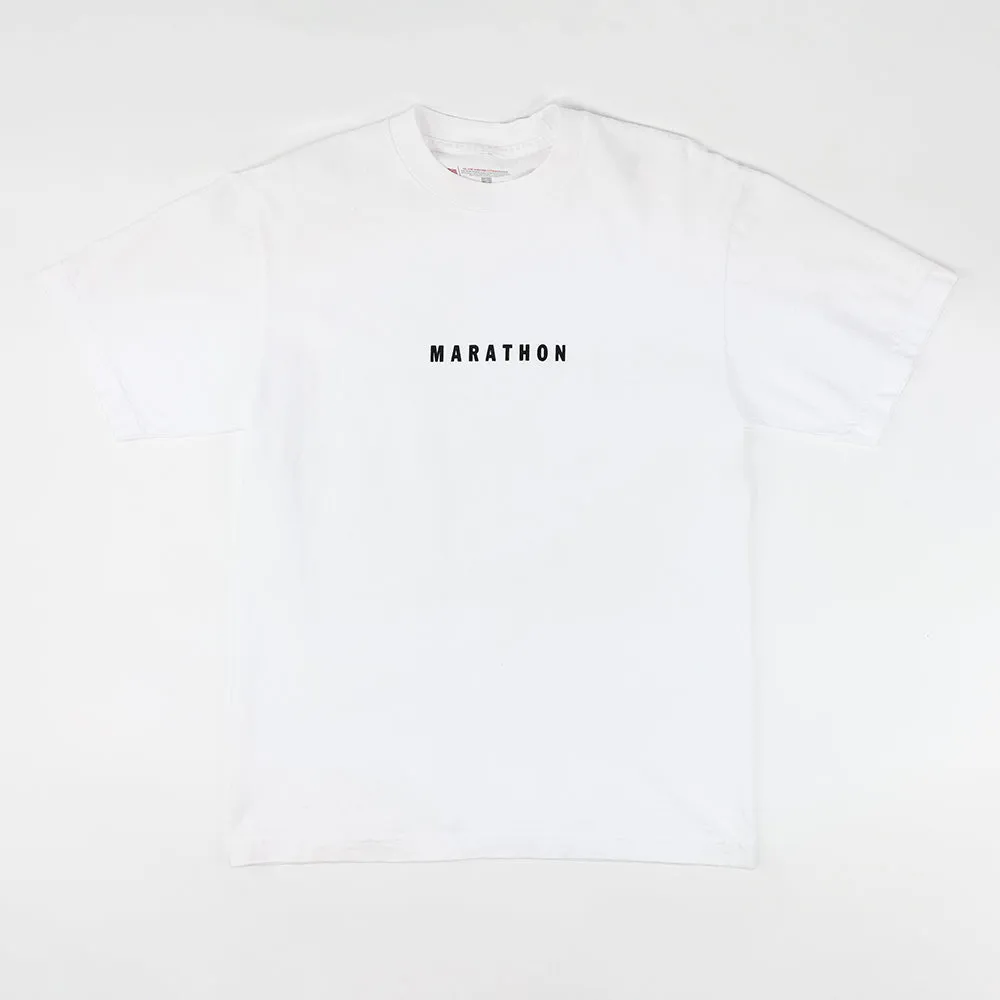 Marathon Impression T-Shirt - White/Black