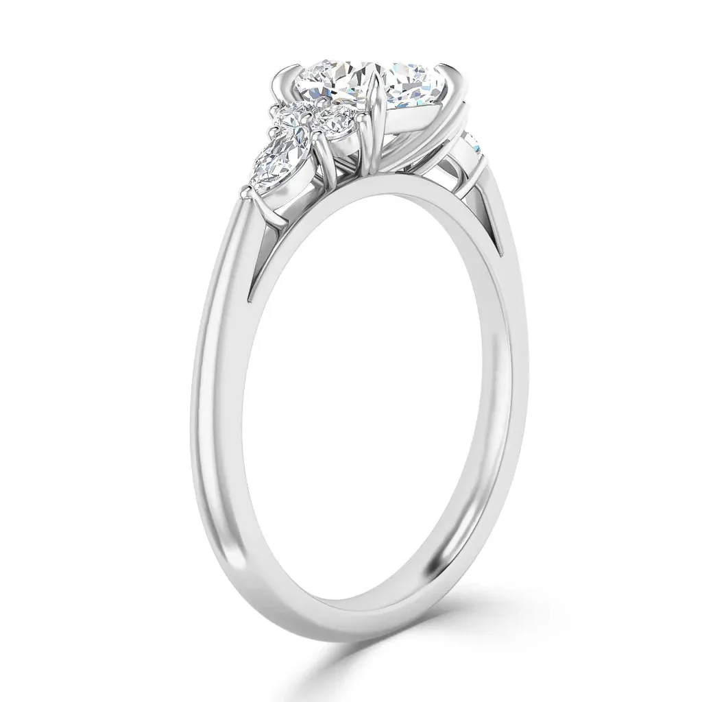 Maya - 18ct White Gold - Cushion