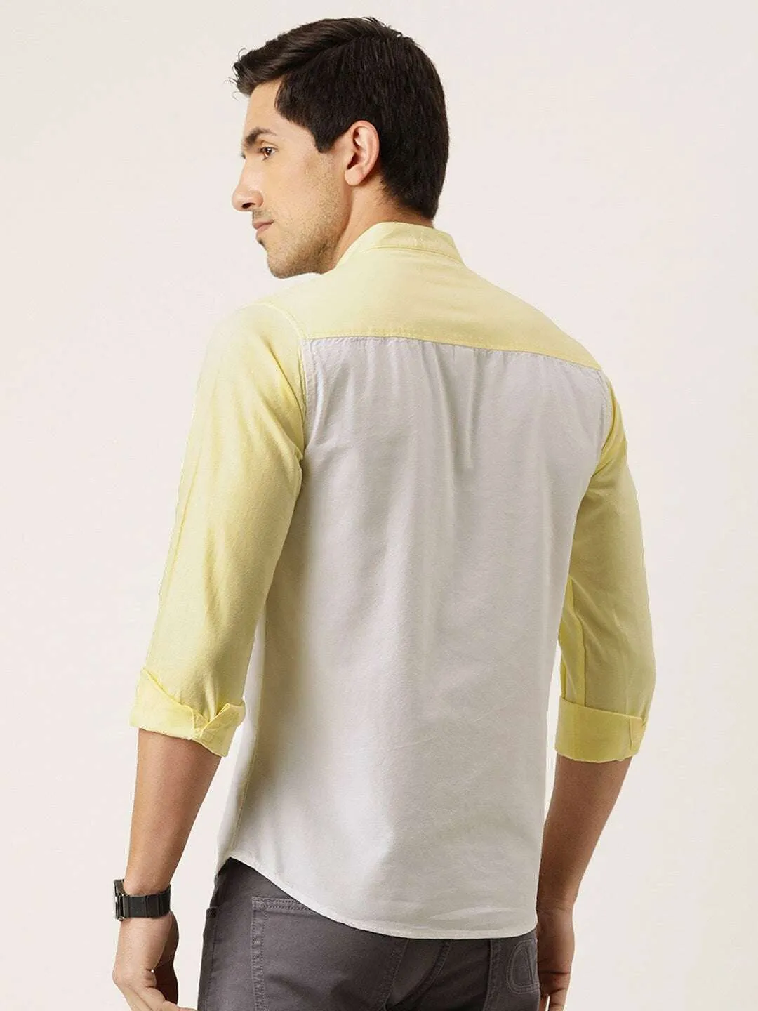 Men Block Shirt