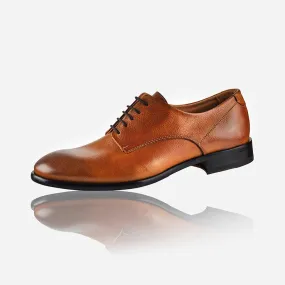 Men's Leather Lace Up Shoe, Tan