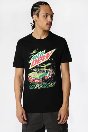 Mens Mtn Dew Racing T-Shirt