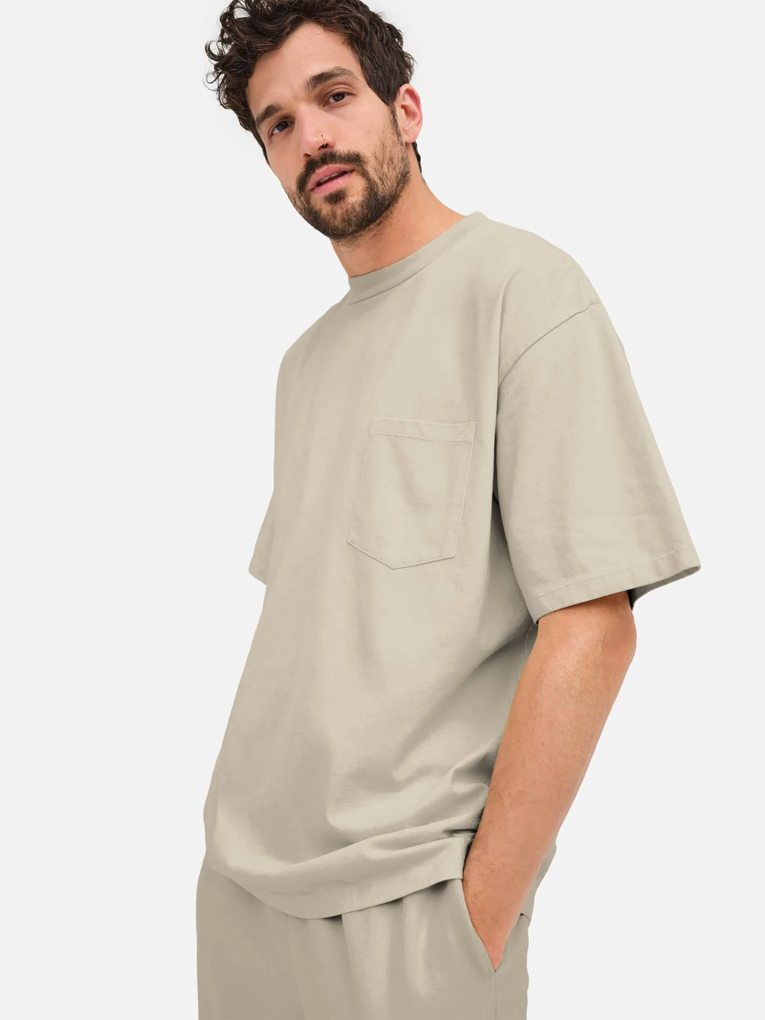 Men's Organic Heavyweight Cotton Relaxed Tee