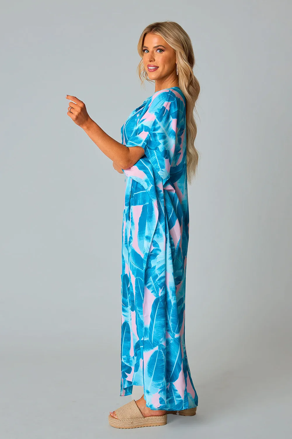 Miller Caftan Maxi Dress - Tahiti