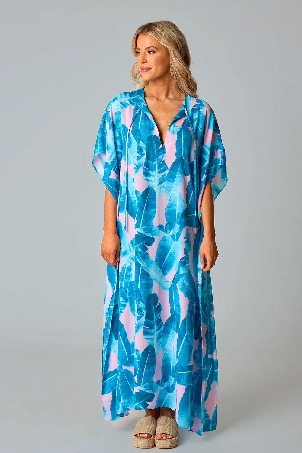 Miller Caftan Maxi Dress - Tahiti