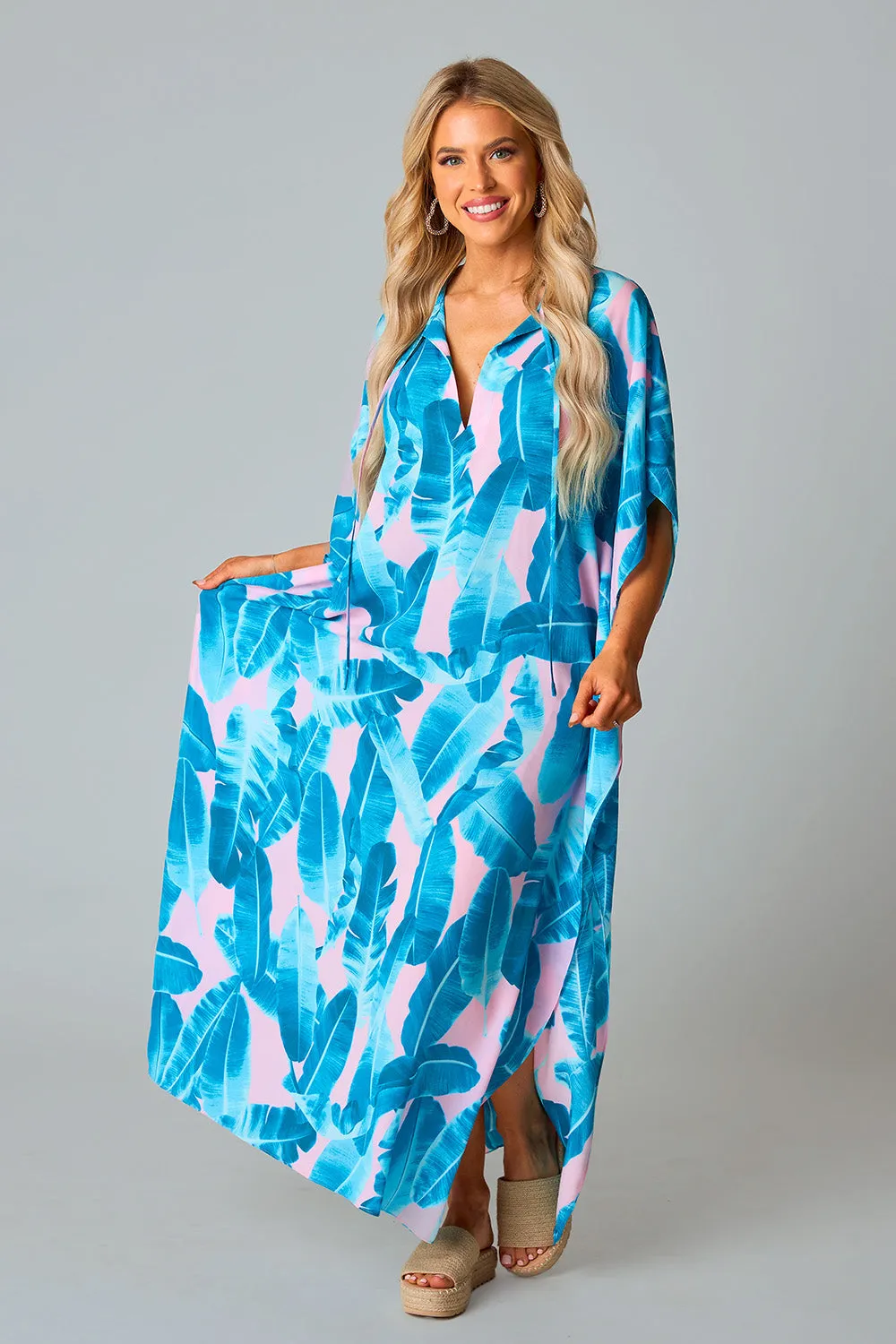 Miller Caftan Maxi Dress - Tahiti